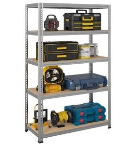 Стеллаж металлический Практик SBL 180KD/120x45/5 оцинкованный