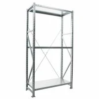 Металлический стеллаж Практик MS U 2000x1000x500/3 усиленный