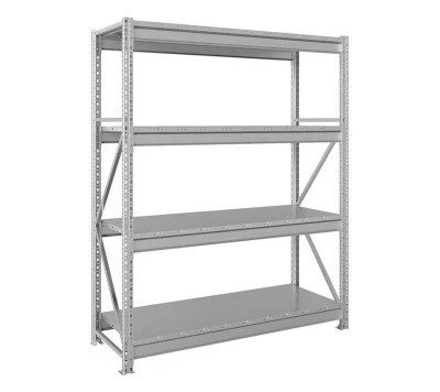 Стеллаж металлический Практик MS Pro 2500/1010x400/4 Стеллаж металлический Практик MS Pro 2500/1010x400/4