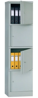 Шкаф металлический для документов Практик AM-1845/4